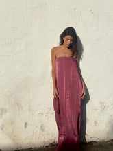 Charger l'image dans la galerie, Robe bustier en soie - ROSALIA
