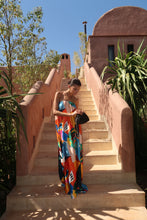 Charger l'image dans la galerie, Robe bustier imprimée - ISABELLA