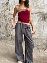 Charger l'image dans la galerie, PANTALON À CEINTURE INVISIBLE GRIS - « LAYLOW »