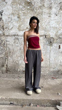 Charger l'image dans la galerie, PANTALON À CEINTURE INVISIBLE GRIS - « LAYLOW »