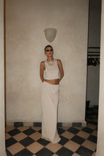 Charger l'image dans la galerie, Set top et jupe beige clair