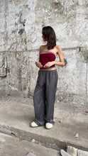 Charger l'image dans la galerie, PANTALON À CEINTURE INVISIBLE GRIS - « LAYLOW »