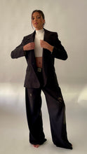 Charger l'image dans la galerie, BLAZER OVERSIZED - "BLACK ESPRESSO"