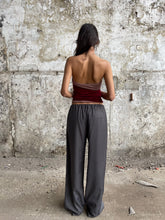 Charger l'image dans la galerie, TOP TUBE REVERSIBLE - "BORDEAUX CHOCOLAT"