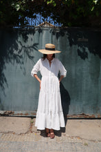 Charger l'image dans la galerie, Robe en gaze de coton - LOUISE BLANCHE