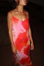 Charger l'image dans la galerie, Robe longue imprimée - CECILIA