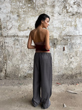 Charger l'image dans la galerie, PANTALON À CEINTURE INVISIBLE GRIS - « LAYLOW »