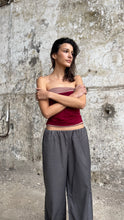 Charger l'image dans la galerie, PANTALON À CEINTURE INVISIBLE GRIS - « LAYLOW »