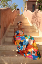 Charger l'image dans la galerie, Robe bustier imprimée - ISABELLA