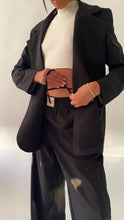 Charger l'image dans la galerie, BLAZER OVERSIZED - "BLACK ESPRESSO"