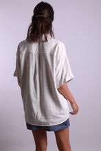 Charger l'image dans la galerie, CHEMISETTE EN LIN UNISEXE - "ECRU"