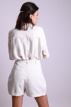 Charger l'image dans la galerie, MAISON BEIGE SHORT AJUSTABLE "BLANC"