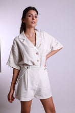 Charger l'image dans la galerie, MAISON BEIGE SHORT AJUSTABLE "BLANC"