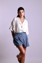 Charger l'image dans la galerie, MAISON BEIGE SHORT AJUSTABLE "BLEU"