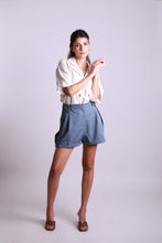 Charger l'image dans la galerie, MAISON BEIGE SHORT AJUSTABLE "BLEU"