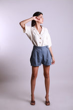 Charger l'image dans la galerie, MAISON BEIGE SHORT AJUSTABLE "BLEU"