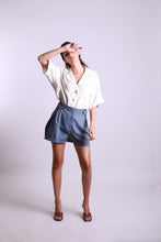 Charger l'image dans la galerie, MAISON BEIGE SHORT AJUSTABLE "BLEU"