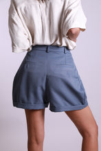 Charger l'image dans la galerie, MAISON BEIGE SHORT AJUSTABLE "BLEU"