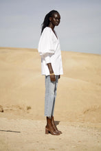 Charger l'image dans la galerie, MAISON BEIGE OVERSIZED COTTON SHIRT "LIMA" - MAISON BEIGE