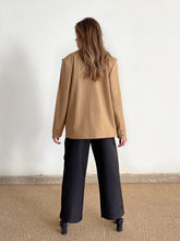 Charger l'image dans la galerie, MAISON BEIGE Mode éthique et éco responsable, mode responsable, blazer oversize, robe en soi, robe dos nu, jupe en soi, chemise en soi, manteau en laine, marque française, made in france, fabriqué en france, marque éco responsable, marque éthique, pantalon ajustable, blaze 100% laine