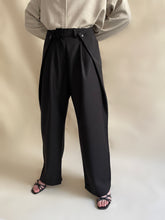 Charger l'image dans la galerie, MAISON BEIGE PANTALON AJUSTABLE - "BLACK"