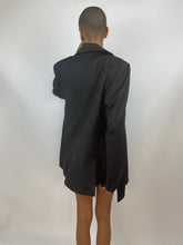 Charger l'image dans la galerie, MAISON BEIGE Mode éthique et éco responsable, mode responsable, blazer oversize, robe en soi, robe dos nu, jupe en soi, chemise en soi, manteau en laine, marque française, made in france, fabriqué en france, marque éco responsable, marque éthique, blazer 100% laine