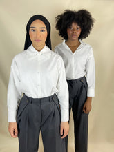 Charger l'image dans la galerie, MAISON BEIGE CHEMISE BLANCHE "CLOUD" 100% COTTON