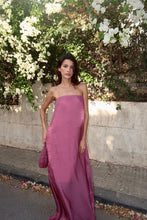 Charger l'image dans la galerie, Robe bustier en soie - ROSALIA
