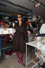 Charger l'image dans la galerie, VESTE - TRENCH MARRON - "ALEX"

