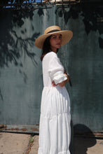 Charger l'image dans la galerie, Robe en gaze de coton - LOUISE BLANCHE
