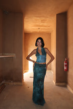 Charger l'image dans la galerie, Silhouette Corset &amp; jupe - Vesper Blue

