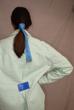 Charger l&#39;image dans la galerie, VESTE EN JEAN - CHEMISE DENIM VERT EAU
