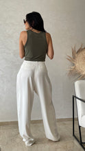 Charger l&#39;image dans la galerie, MAISON BEIGE PANTALON AJUSTABLE &quot;BLANC&quot;
