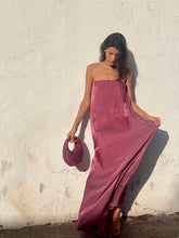 Charger l'image dans la galerie, Robe bustier en soie - ROSALIA
